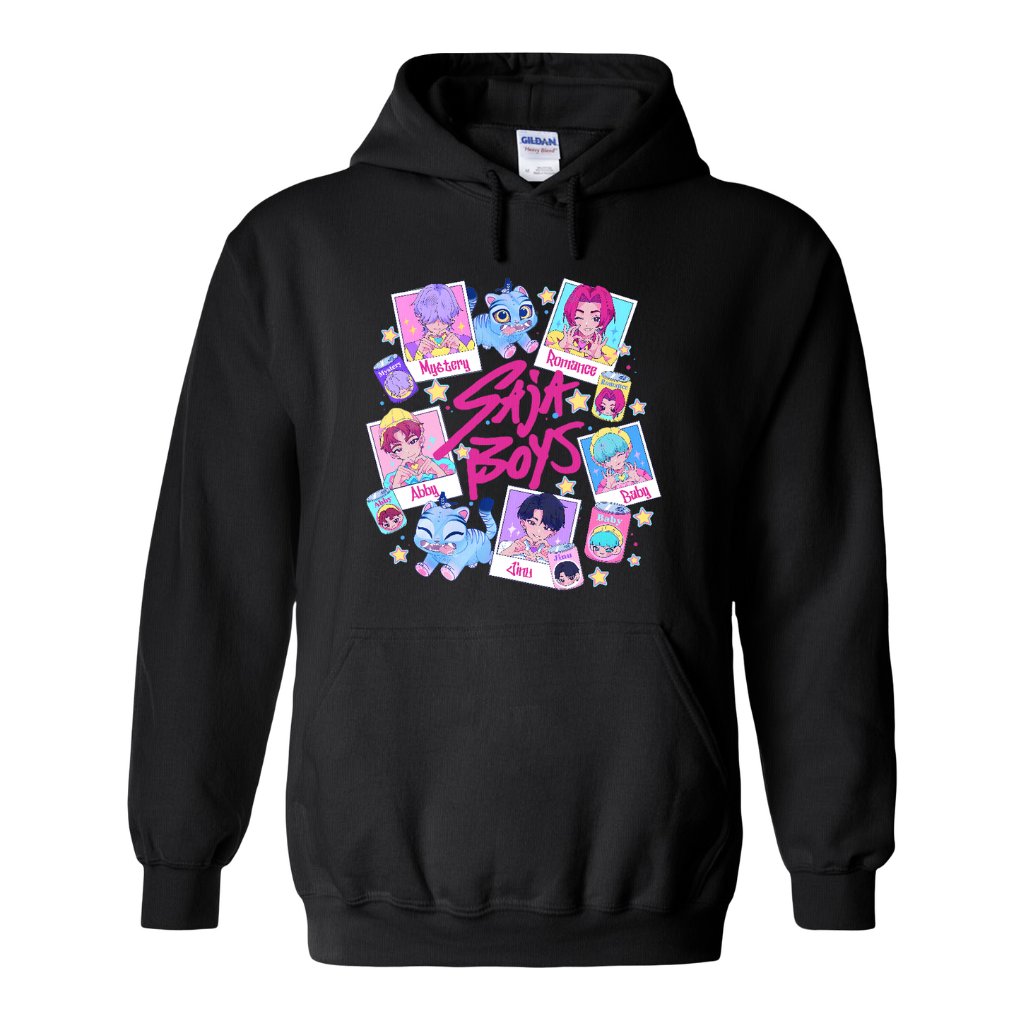 Saja Boys Boy Band Hoodie, Huntrix Hoodie, Music Hoodie, Kpop Demon Hunter Merch