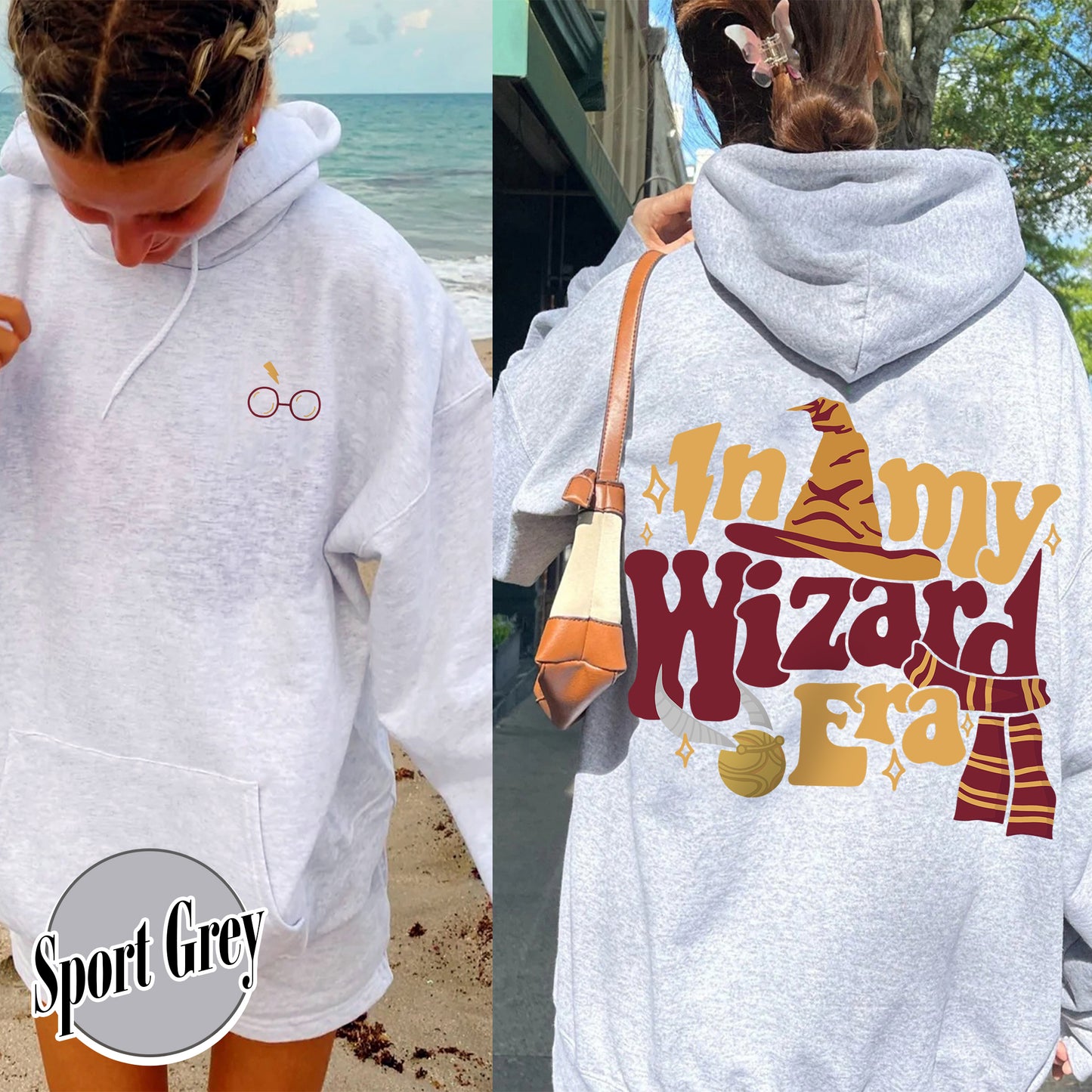 In My Wizard Era Hoodie, Wizard Hoodie, Wizard School Hoodie, Wizarding World, Funny Wizard, Funny Potter Hoodie, Gift for Fan