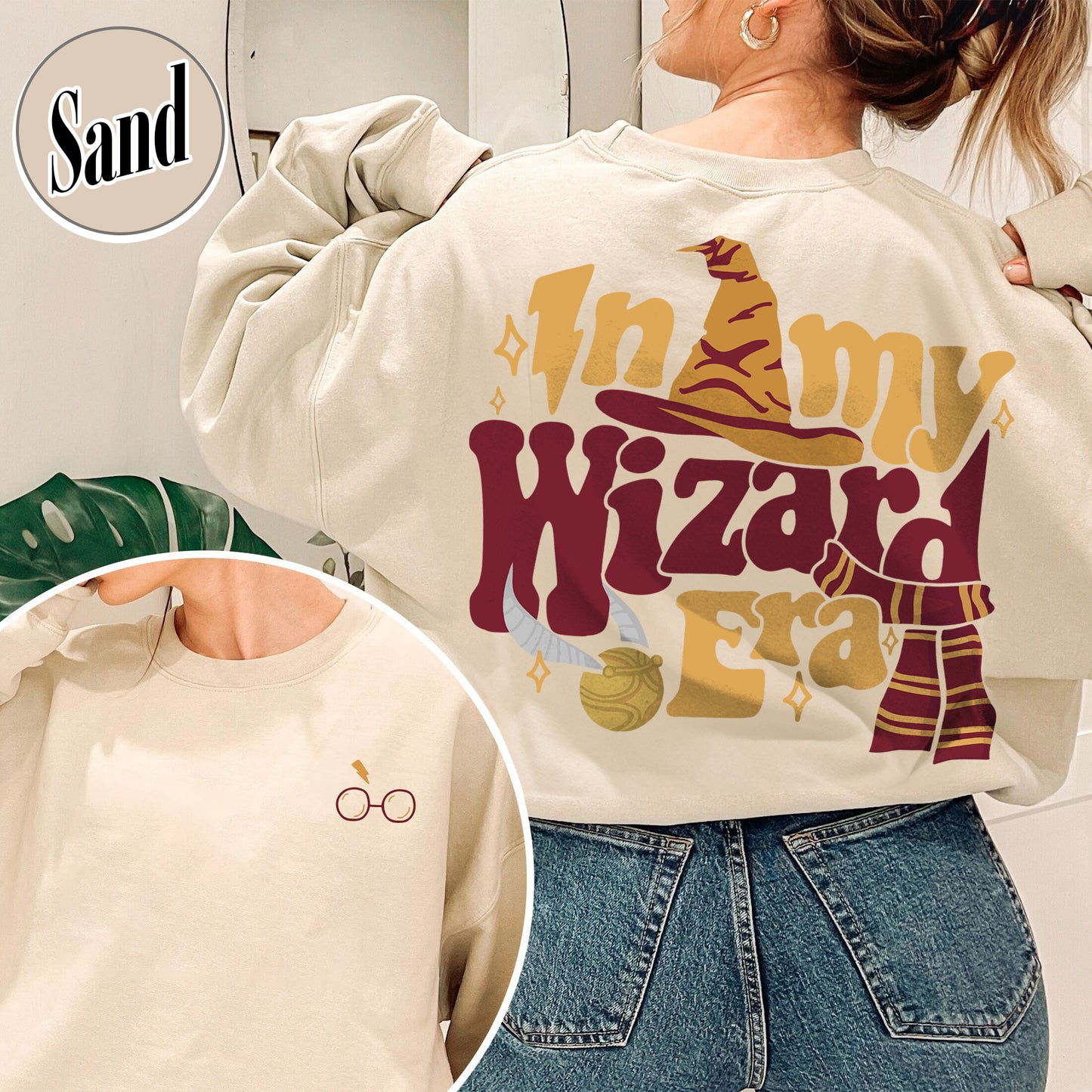 In My Wizard Era Sweatshirt, Wizard Sweatshirt, Wizard School Sweatshirt, Wizarding World Sweatshirt, Funny Wizard Sweatshirt, Funny Potter Sweatshirt, Gift for Fan