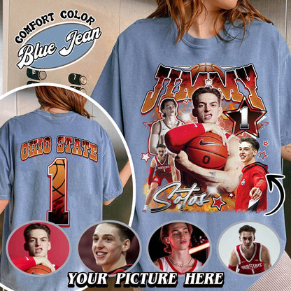 Comfort Colors Custom Basketball Mom Shirt,Custom Basketball T Shirt,Bootleg Basketball T Shirt