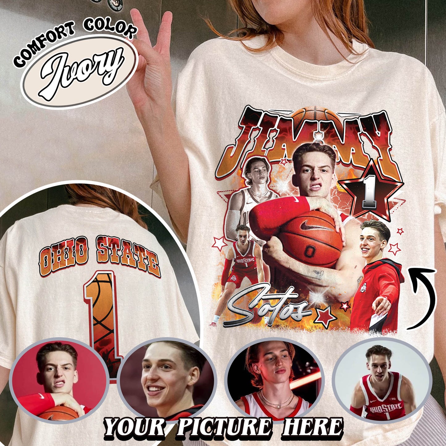 Comfort Colors Custom Basketball Mom Shirt,Custom Basketball T Shirt,Bootleg Basketball T Shirt