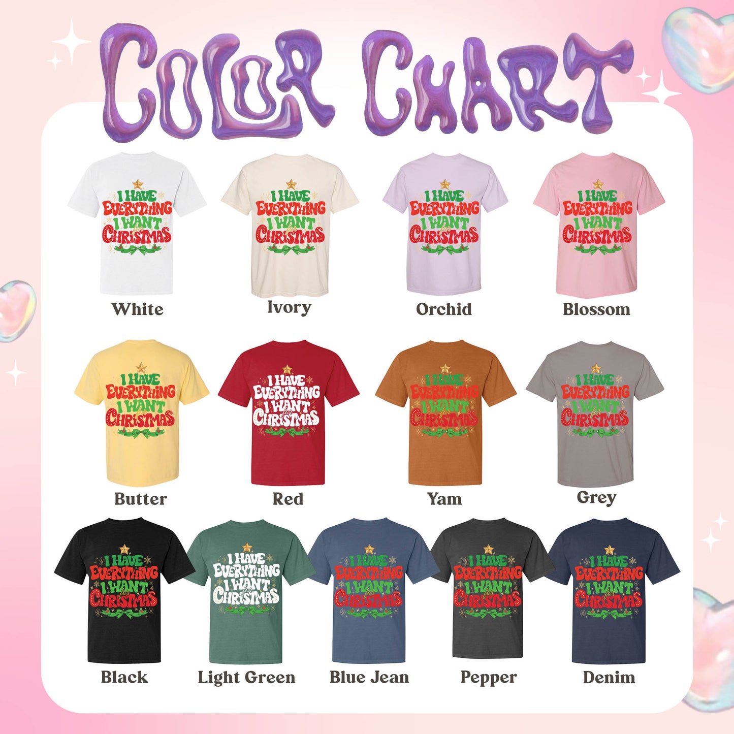 I Have Everything I Want For Christmas Shirt, It's Me I'm Everything Shirt,Matching Christmas Couple Sweaters Funny, Holiday Couples Shirt