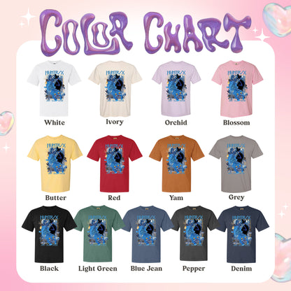 Hunters Tiger Comfort Colors Shirt,Demon Hunter Tiger Shirt,Derpy the Tiger,Bird Demon Hunter Tiger Tee, Kpop Demon Hunters Shirt