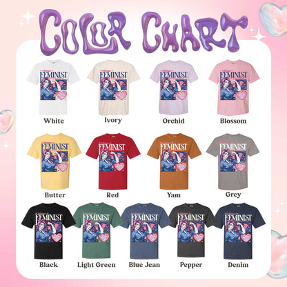 Feminist Comfort Colors Shirt, Empowered Women Shirt, Equality Shirt, Women Rights Shirt