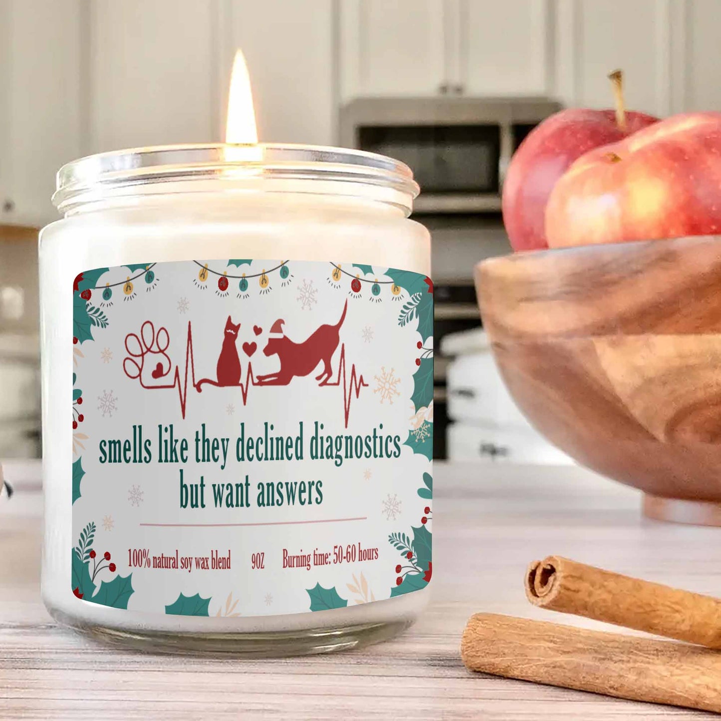 Vet Tech Week Candle, Vet Techs Funny Candle, Funny Veterinary Gifts, Vet Tech Gift, Vet Tech Gift Candle, Veterinary Medicine Appreciation Gift