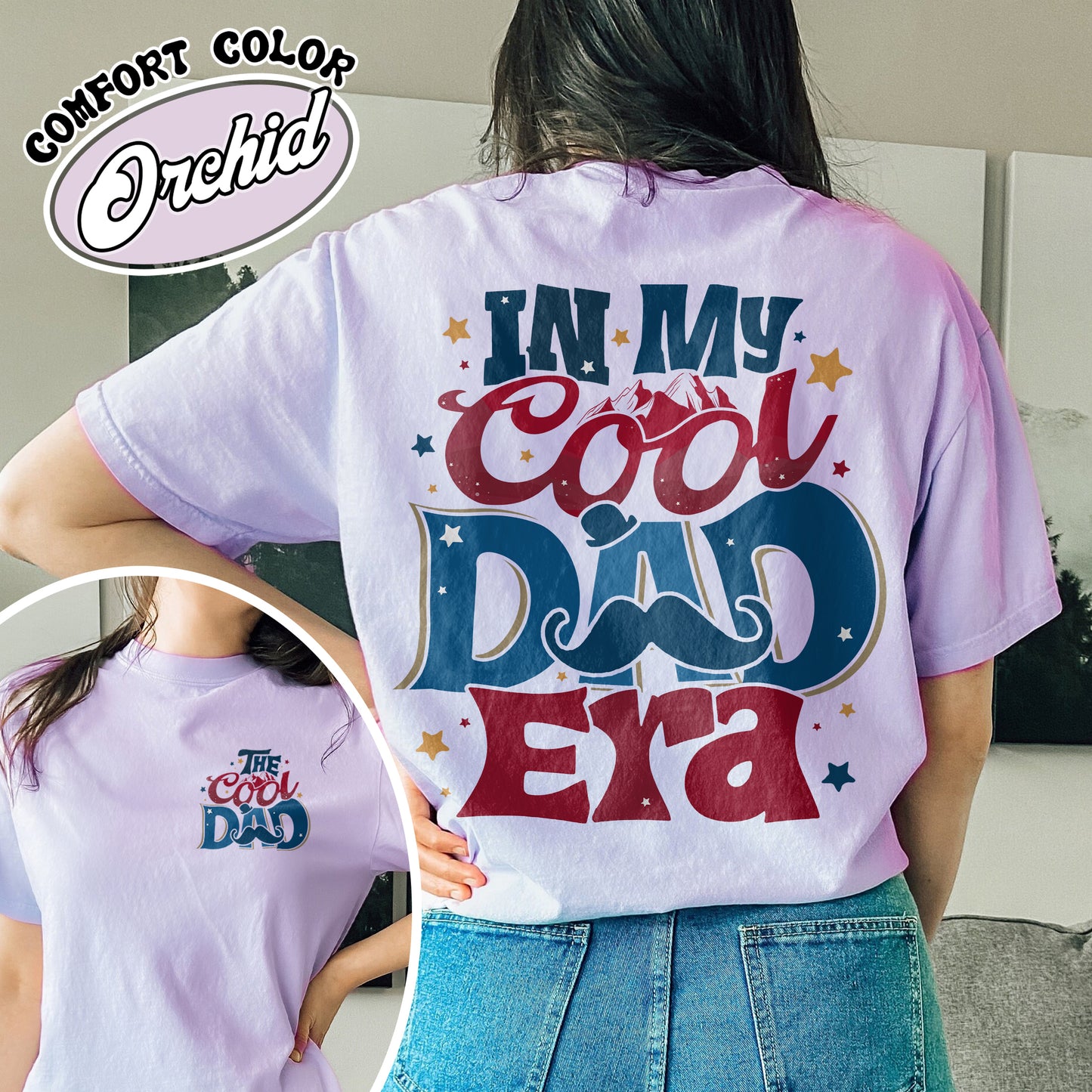 In My Cool Dad Era Comfort Color Shirt, The Cool Dad, Best Dad Ever Shirt, Fathers Day T-shirt, Dad Birthday Gift, Cool Dad Club T-shirt, Dad The Legend Shirt