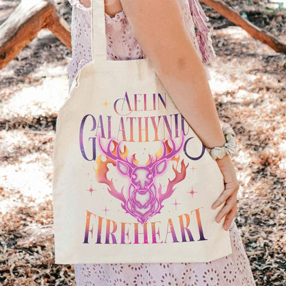 Fireheart Queen Aelin Bag, Terrasen to Whatever End Fireheart, Fireheart Queen Aelin Bag, You Do Not Yield Bag, TOG Bag Fireheart Queen Aelin