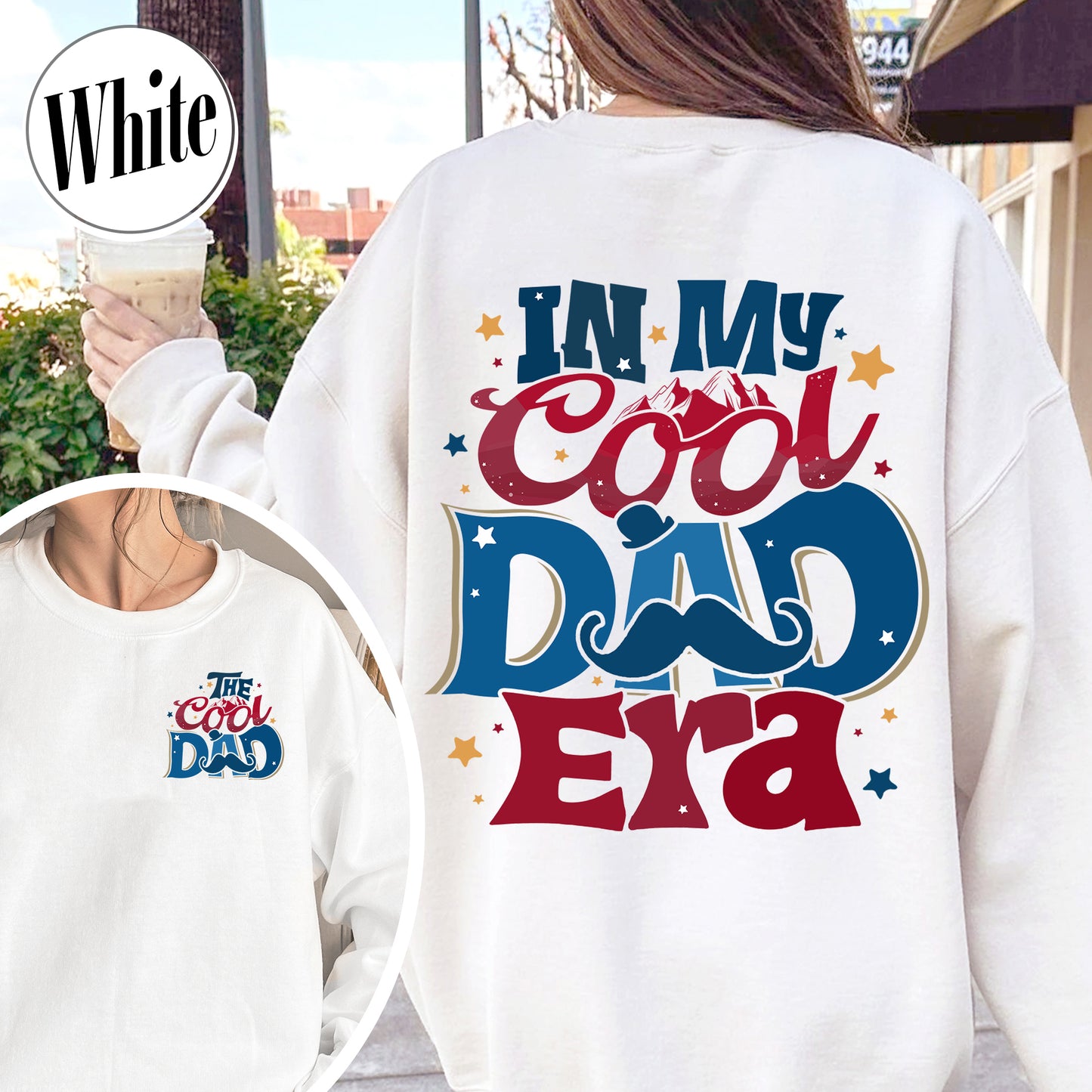 In My Cool Dad Era Sweatshirt, The Cool Dad, Best Dad Ever, Fathers Day Sweatshirt, Dad Birthday Gift, Cool Dad Club, Dad The Legend Sweatshirt