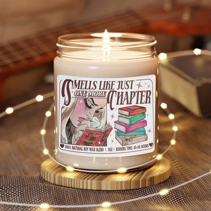 Smells Like Just One More Chapter Candle, Just One More Chapter Candle, Acotar Merch Candles, Sjm Book Candle, Bookish Gift for Her, Book Candle