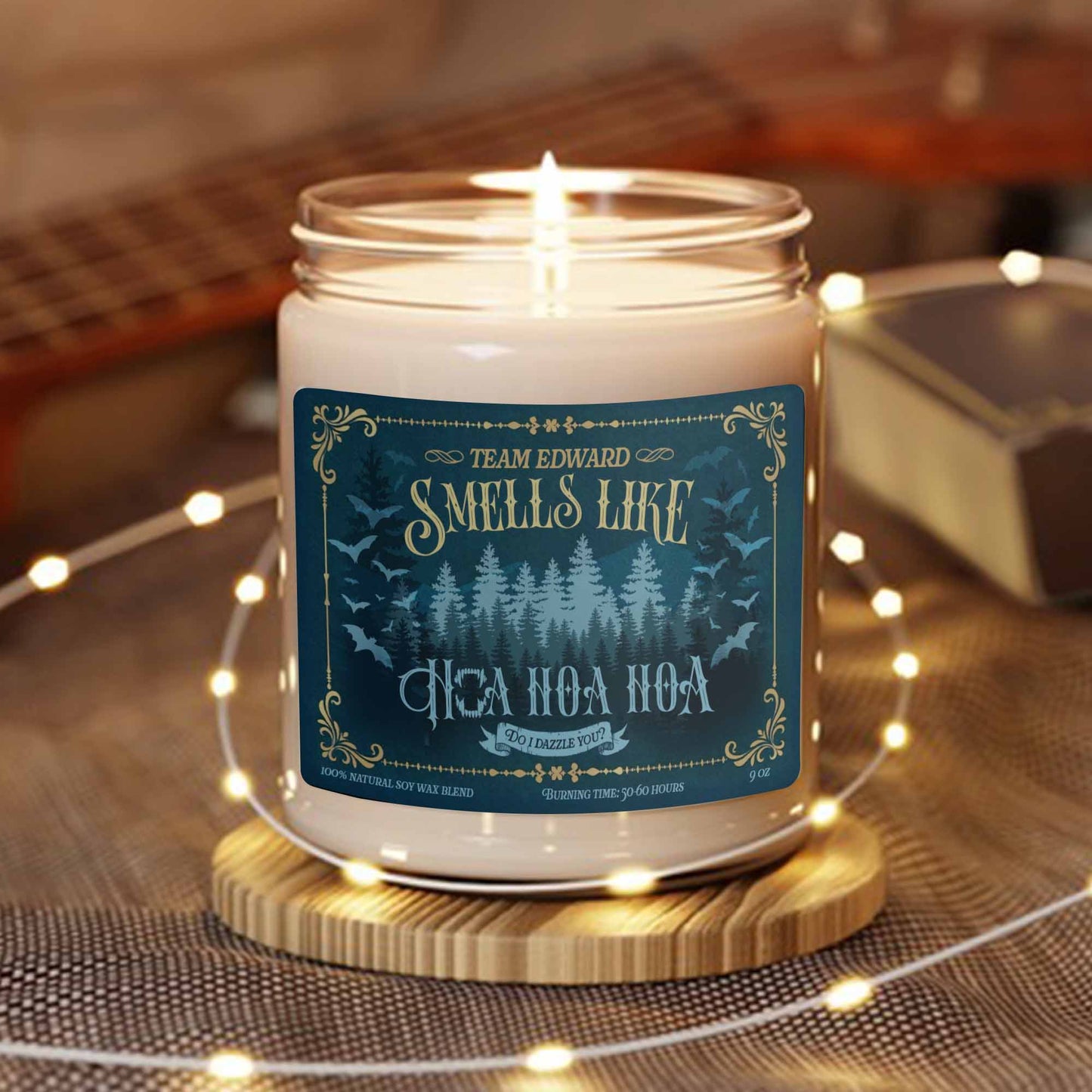 Hoa Hoa Hoa Hoa Season Candle, Hoa Hoa Hoa Season Candle, Team Edward Candle, Team Jacob Candle, Sometimes I Think You Like Me as a Wolf Candle