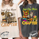 Bookish Comfort Colors Shirt,Just One More Chapter Shirt, Book Lover Gift, Reading Shirt