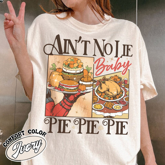 Thanksgiving Pie Shirt, Thanksgiving Cherry Pie, the Best Seller Thanksgiving Shirt, Halloween Thanksgiving Christmas Shirt, Pumpkin Pie Shirt