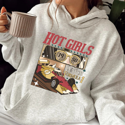 Trending F1 Hoodie, Formula One Hoodie, Hot Girls Watch Formula 1 Hoodie, F1 Racing Hoodie