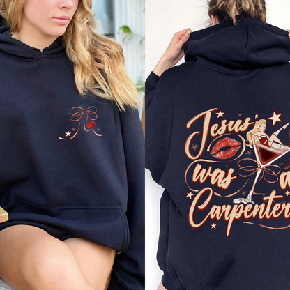 Music Lover Hoodie, Jesus Was a Carpenter Hoodie, Espresso Hoodie, Soft Girl Hoodie, Short N Sweet Hoodie
