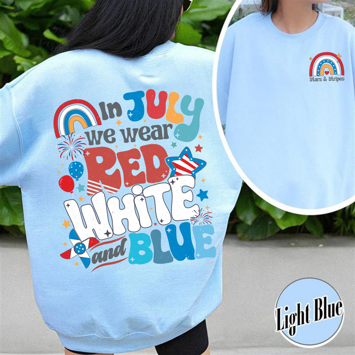 Firecracker Sweatshirt For 4th Of July, Stars And Stripes Sweatshirt, Red White And Blue, Cute 4th Of July, Usa Sweatshirt, Patriotic Sweatshirt