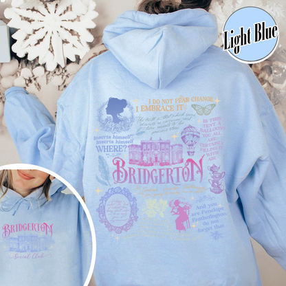 Penelope Colin Bridgerton Season 3 Hoodie, Spill The Tea Lady Whistledown's Society Papers, Historical Drama Hoodie, Bridgerton Party
