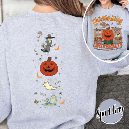 Halloween Sweatshirt, Halloweentown Est 1998 Sweatshirt, Halloweentown University Sweatshirt