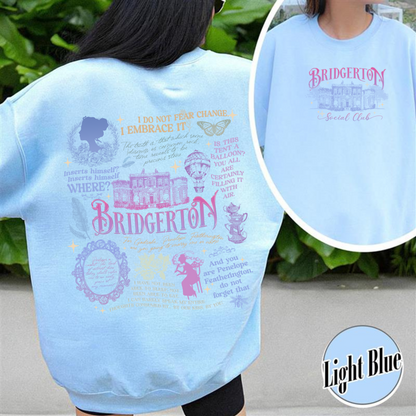 Penelope Colin Bridgerton Season 3 Sweatshirt, Spill The Tea Lady Whistledown's Society Papers, Historical Drama Sweatshirt, Bridgerton Party