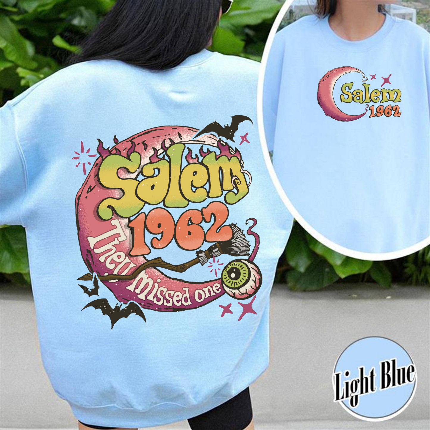 Halloween Sweatshirt, Salem 1692 Sweatshirt, Spooky Sweatshirt, Salem Witches Sweatshirt, Witch Sweatshirt