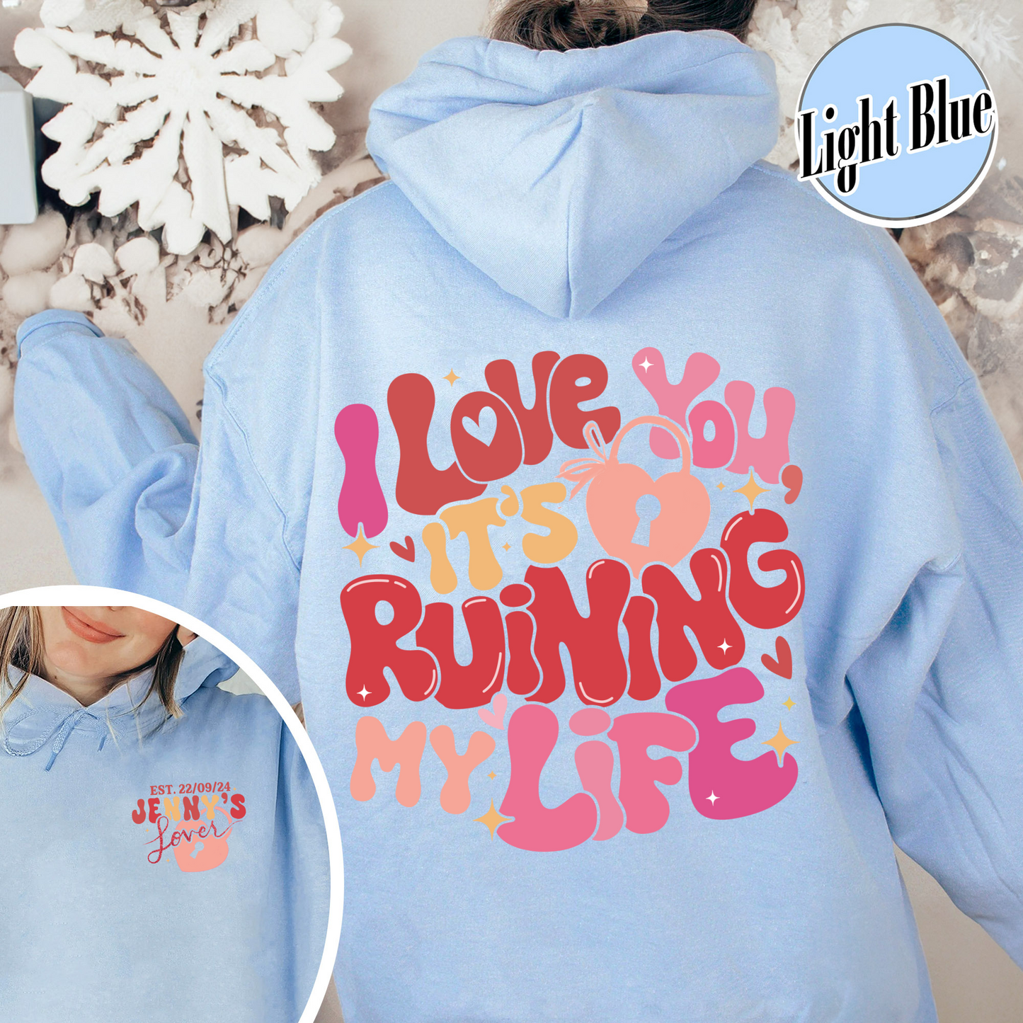 Custom Couples Hoodie, She Found Her Lover Personalized, She Found Her Lover Theme, Lover Lyrics Hoodie, Gift for Her, Gift for Him