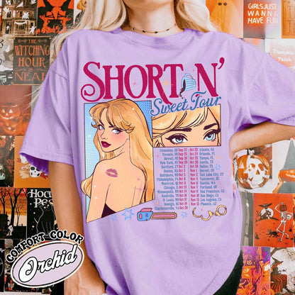 Short N Sweet Shirt,Music Tour 2024,Please Please Please Shirt,Espresso Shirt,Concert Shirt,Soft Girl Aesthetic,Music Lover Gift,Taste Shirt