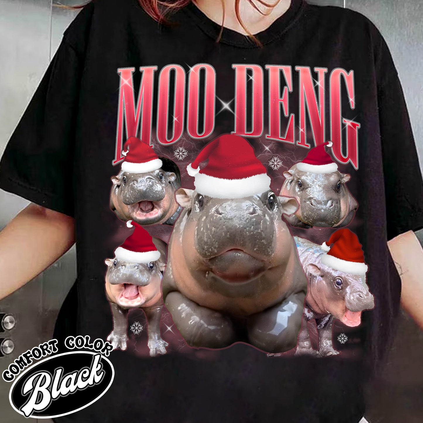 Moo Deng Meme Shirt, Baby Hippo Shirt, Zoo Baby Hippo Shirt, I Love Moo Deng Tee, Moo Deng Fan Club Shirt, Hippo Lover Shirt, Moo Deng I Love You