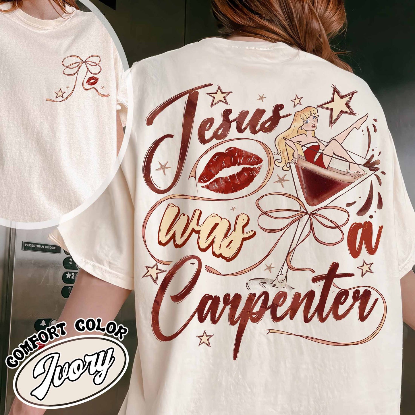 Jesus Was a Carpenter Shirt, Espresso Shirt, Soft Girl T Shirt, Concert TShirt, Girl Aesthetic Shirt, Fan Lover Gift, Short N Sweet, Please Shirt