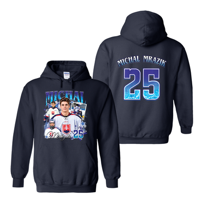 2025 Ice Hockey Hoodie, Personalized Photos Hockey Player Hoodie, Custom Bootleg Hockey Hoodie