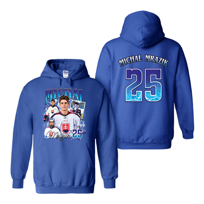 2025 Ice Hockey Hoodie, Personalized Photos Hockey Player Hoodie, Custom Bootleg Hockey Hoodie