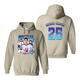 2025 Ice Hockey Hoodie, Personalized Photos Hockey Player Hoodie, Custom Bootleg Hockey Hoodie