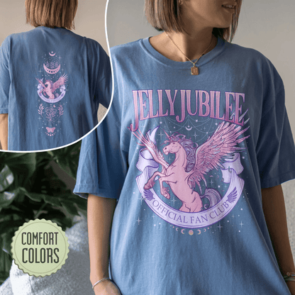 Jelly Jubilee Crescent City Comfort Colors Shirt, Bryce Quinlan Merch, Crescent City SJM Shirt, Jelly Jubilee Fan Club, 2 Sided Shirt