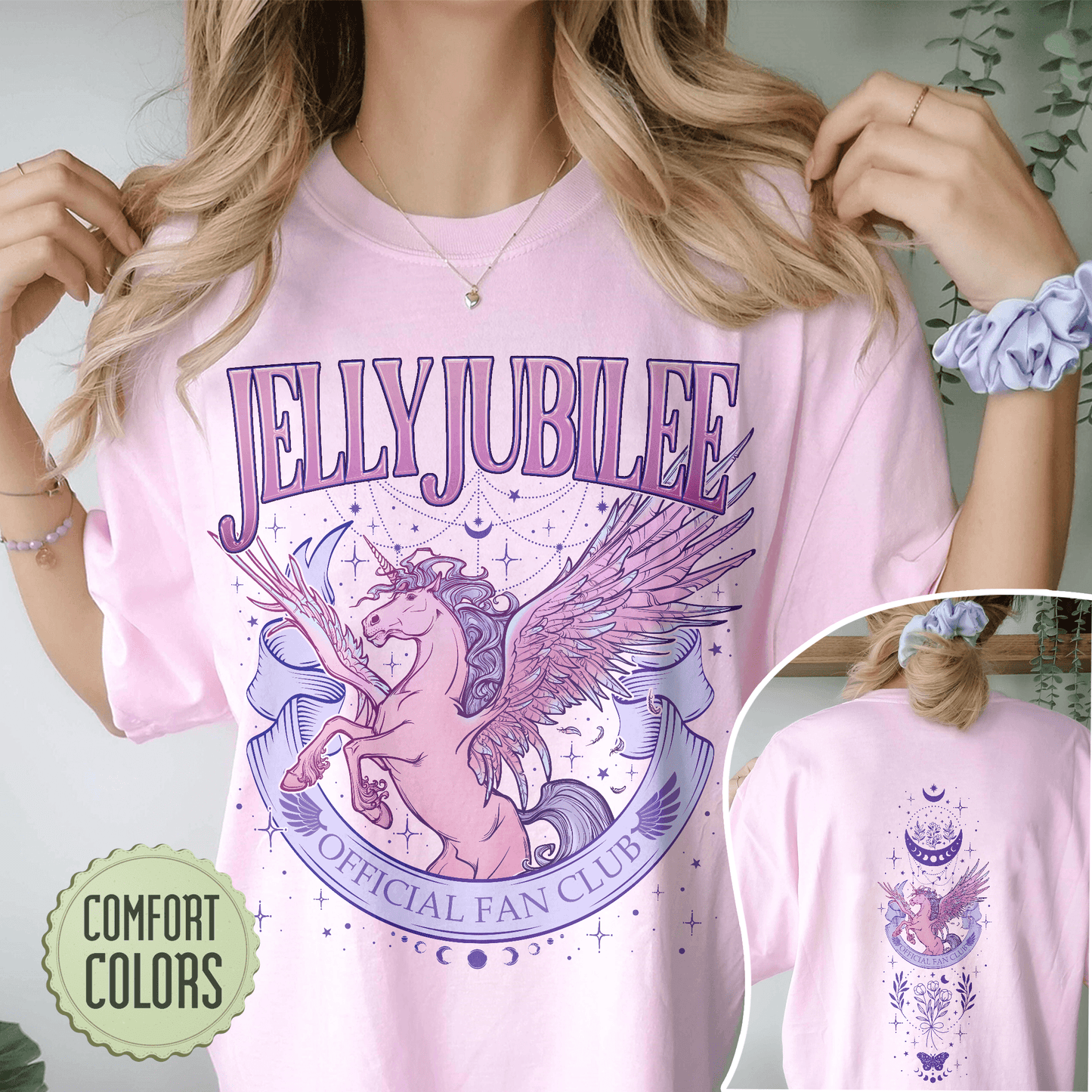 Jelly Jubilee Crescent City Comfort Colors Shirt, Bryce Quinlan Merch, Crescent City SJM Shirt, Jelly Jubilee Fan Club, 2 Sided Shirt