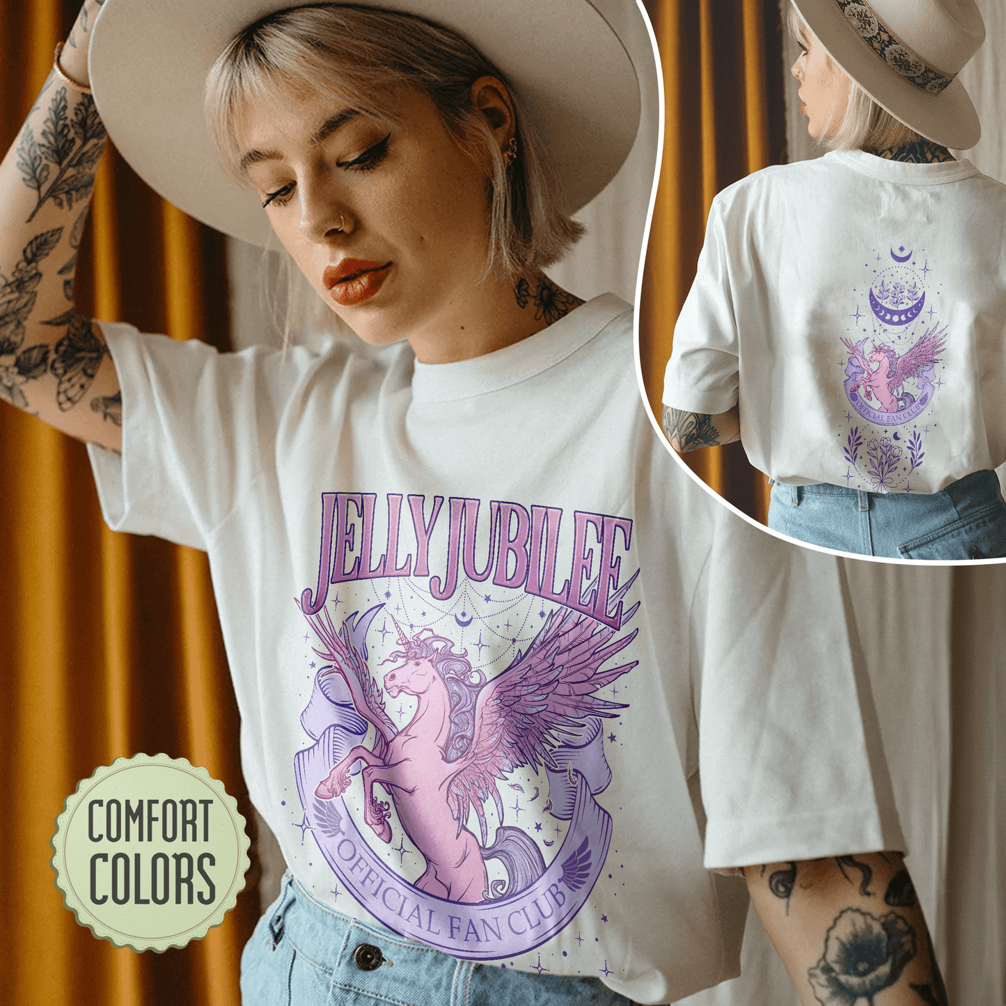 Jelly Jubilee Crescent City Comfort Colors Shirt, Bryce Quinlan Merch, Crescent City SJM Shirt, Jelly Jubilee Fan Club, 2 Sided Shirt