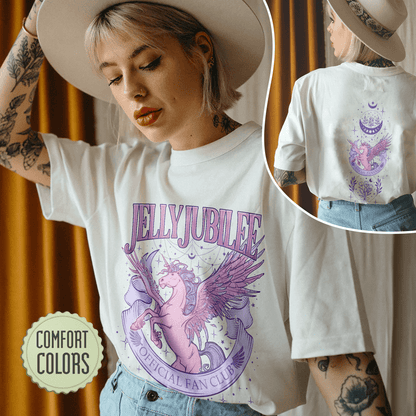 Jelly Jubilee Crescent City Comfort Colors Shirt, Bryce Quinlan Merch, Crescent City SJM Shirt, Jelly Jubilee Fan Club, 2 Sided Shirt