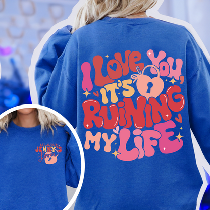 Custom Couples SweatShirt, She Found Her Lover Personalized, She Found Her Lover Theme, Lover Lyrics SweatShirt, Gift for Her, Gift for Him