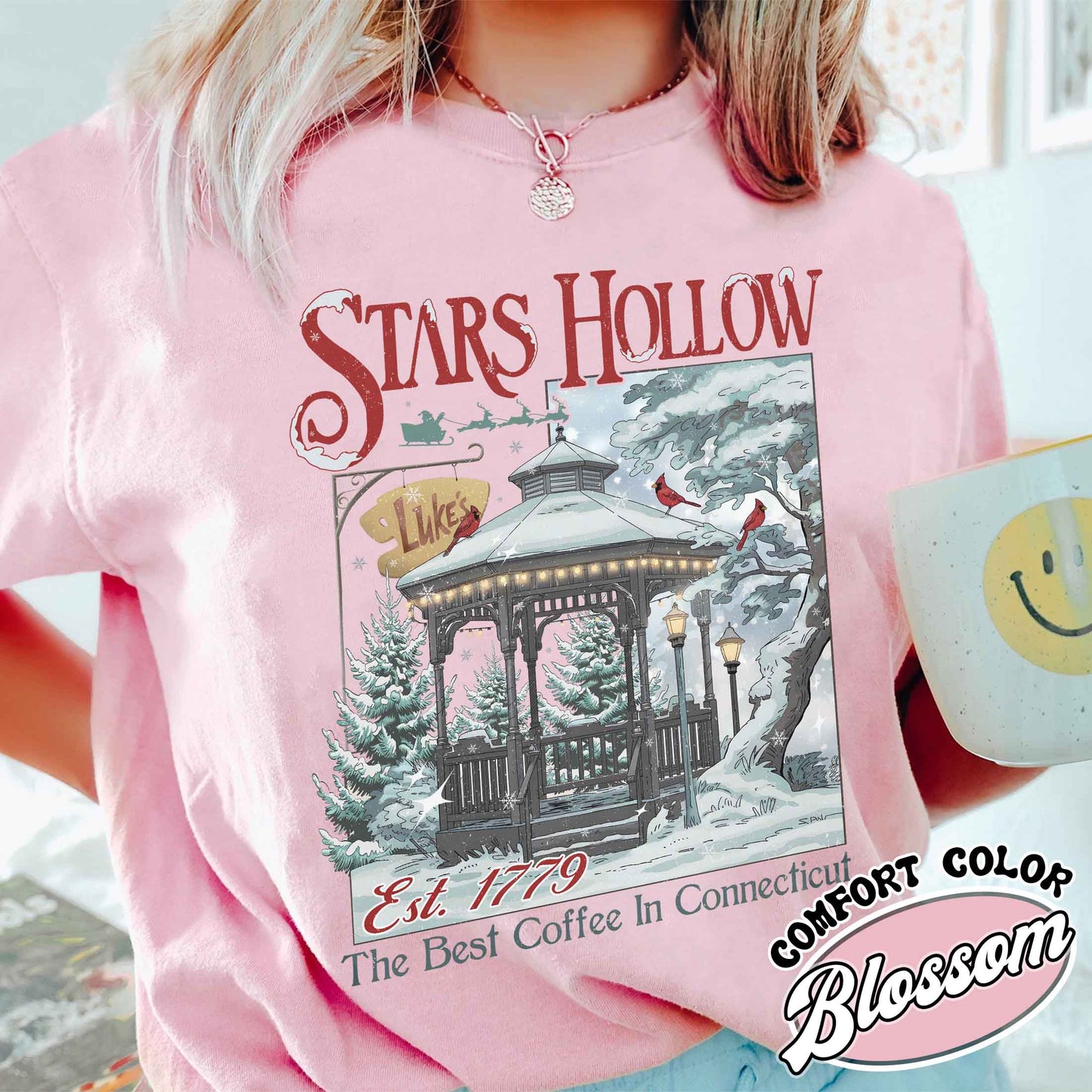 Stars Hollow Christmas Festival Shirt, Stars Hollows Shirt, Christmas Gift, Connecticut Shirt, Retro Style Shirt, Stars Hollow 1779 Connecticut