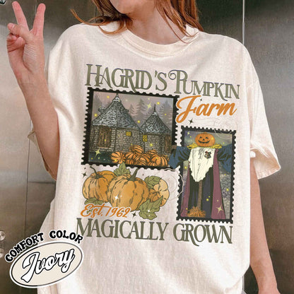 Hagrids Pumpkin Patch Tshirt, Hagrids Pumpkin Patch Shirt, Pumpkin Patch Shirt, Fall Shirt, HP Shirt, Halloween Shirt, Fall Pumpkin Patch Shirt