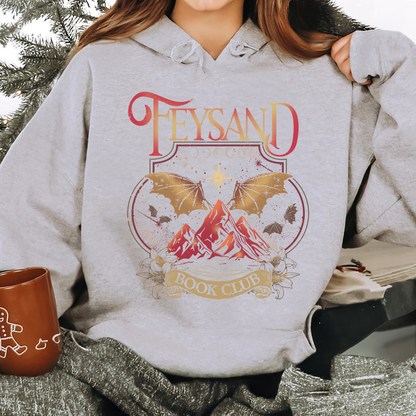 Rhys And Feyre Acotar Book Club Hoodie, Sjm, Velaris City Of Starlight Acotar Hoodie, The Night Court Hoodie, Court Of Dreams, Bookish Hoodie