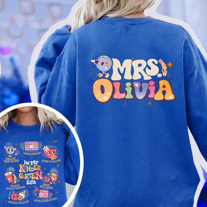 Back to School Sweatshirt, First Grade Sweatshirt, Team Teacher Sweatshirt, Kindergarten Teacher Sweatshirt