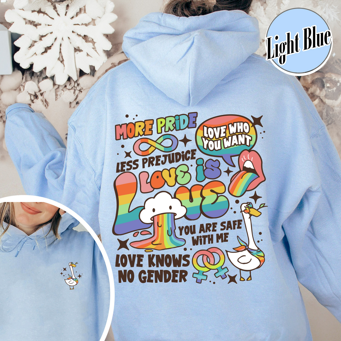 Love Is Love Lgbt Hoodie, Kindness Hoodie, LGBTQ Support Hoodie, Gay Pride, Proud Ally, Proud To Be An Ally, Pride Month Hoodie
