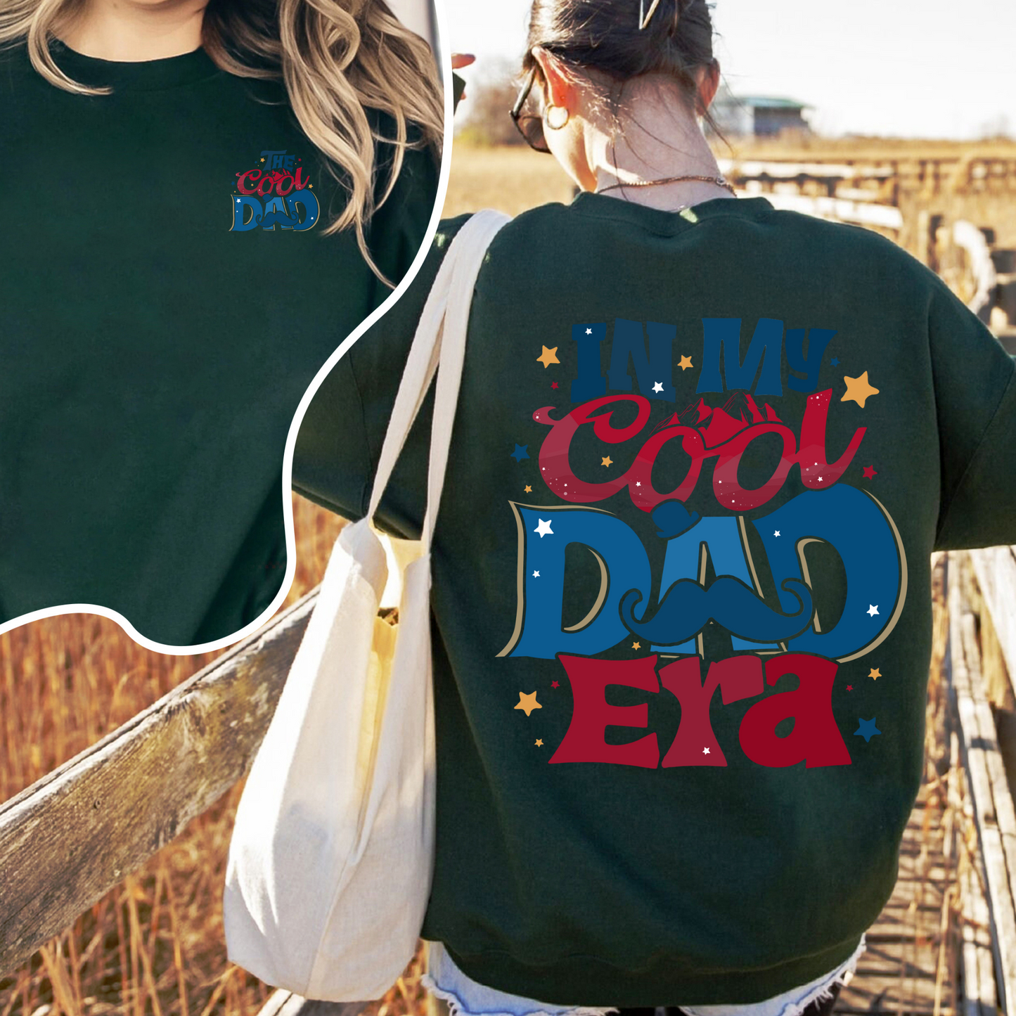 In My Cool Dad Era Sweatshirt, The Cool Dad, Best Dad Ever, Fathers Day Sweatshirt, Dad Birthday Gift, Cool Dad Club, Dad The Legend Sweatshirt