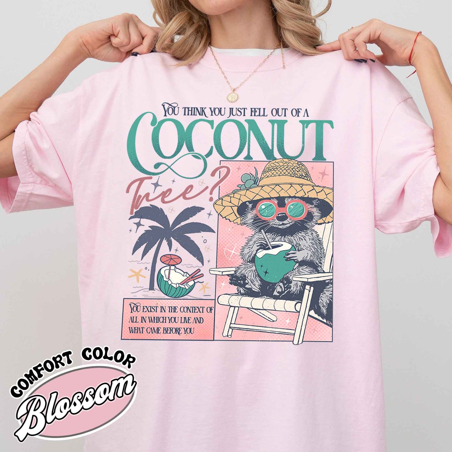 You Think You Just Fall out of a Coconut Tree T-Shirt, Social Democrat Shirt, Roevember, Coconut Tree Shirt, Election 2024 Shirt, Democrat Shirt