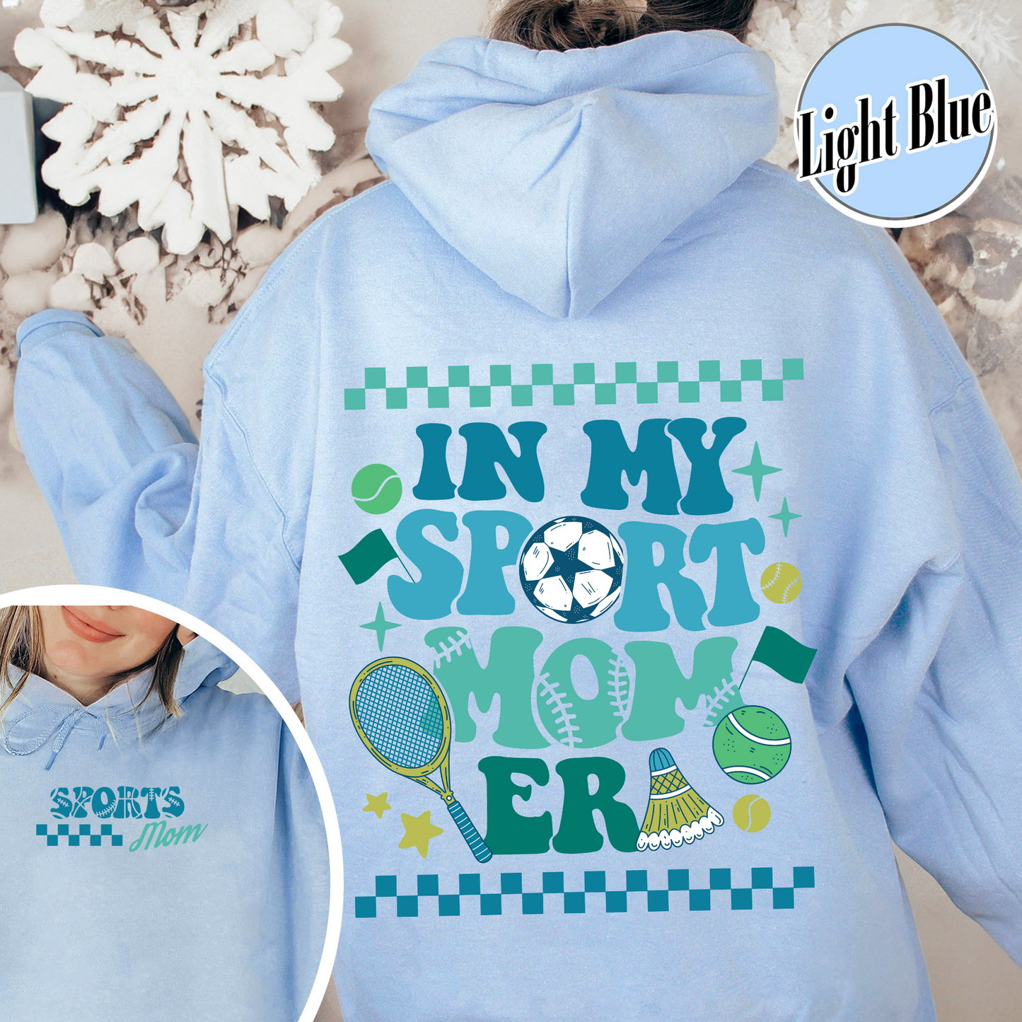 Sport Mom Hoodie,Sport Mom Era Hoodie, In My Sports Mom Era Hoodie