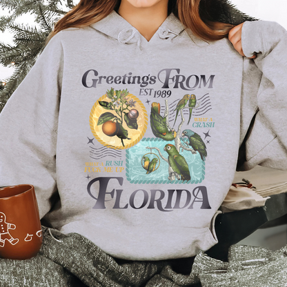 Florida!!! Hoodie, Palm Beach Hoodie, Girls Trip Hoodie, Trendy Summer, Ttpd Hoodie, Tropical Aesthetic Swiftie Gift, Summer Vibes
