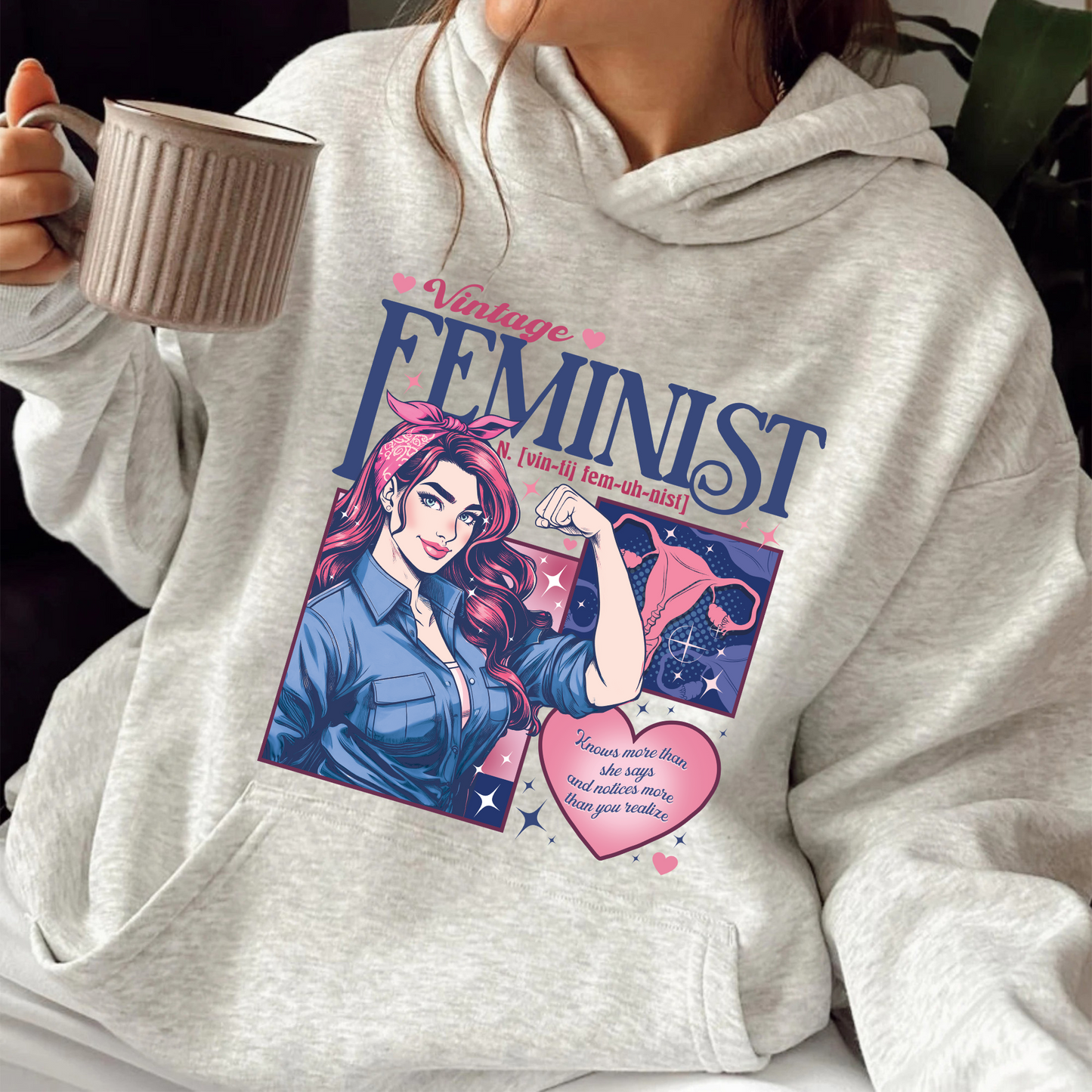 Feminist Hoodie, Empowered Women Hoodie, Equality Hoodie, Women Rights Hoodie