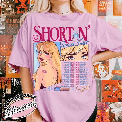 Short N Sweet Shirt,Music Tour 2024,Please Please Please Shirt,Espresso Shirt,Concert Shirt,Soft Girl Aesthetic,Music Lover Gift,Taste Shirt