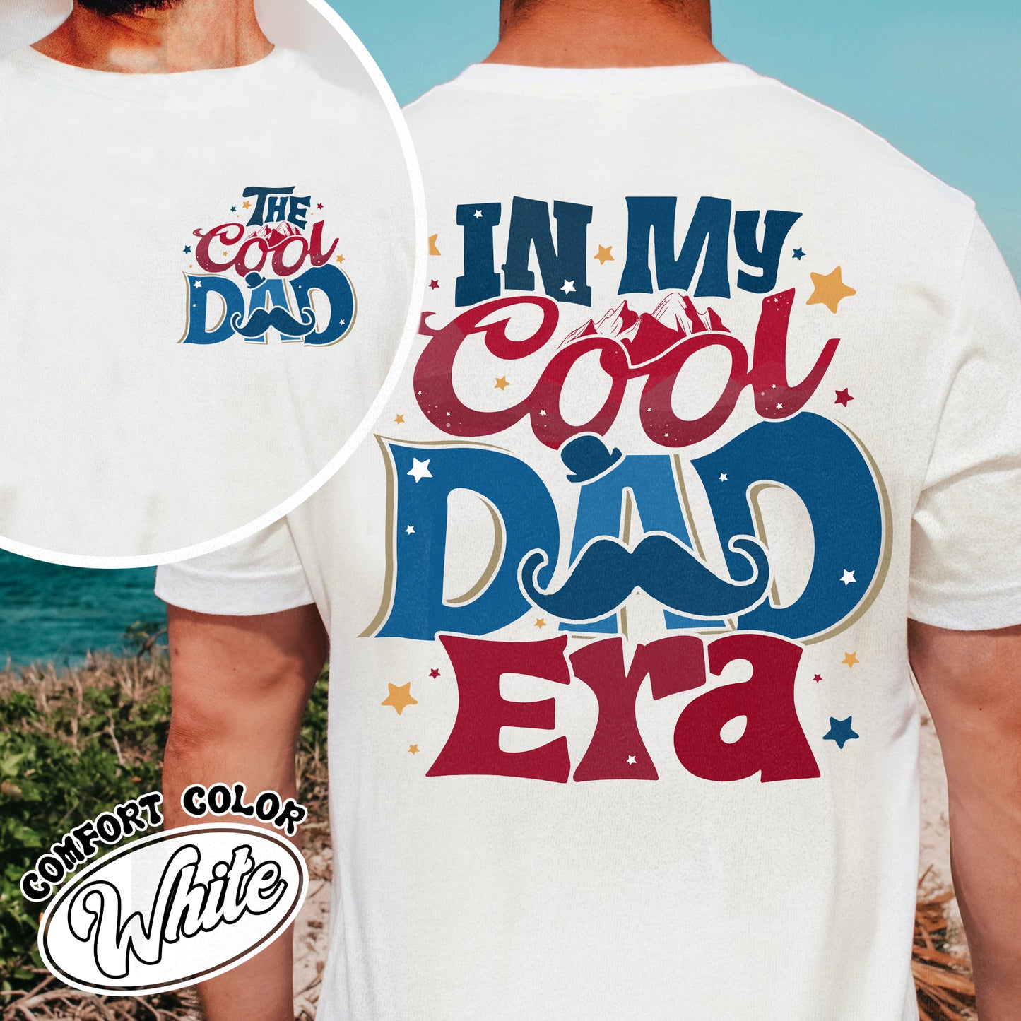 In My Cool Dad Era Comfort Color Shirt, The Cool Dad, Best Dad Ever Shirt, Fathers Day T-shirt, Dad Birthday Gift, Cool Dad Club T-shirt, Dad The Legend Shirt