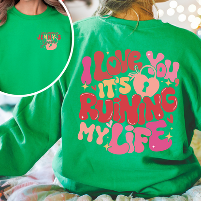 Custom Couples SweatShirt, She Found Her Lover Personalized, She Found Her Lover Theme, Lover Lyrics SweatShirt, Gift for Her, Gift for Him