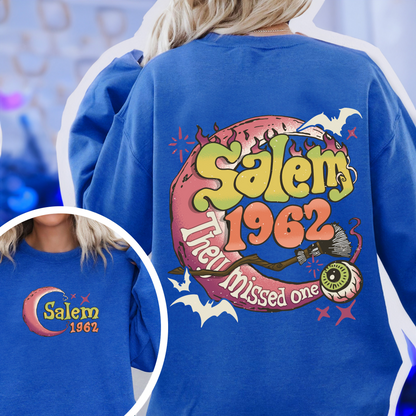Halloween Sweatshirt, Salem 1692 Sweatshirt, Spooky Sweatshirt, Salem Witches Sweatshirt, Witch Sweatshirt