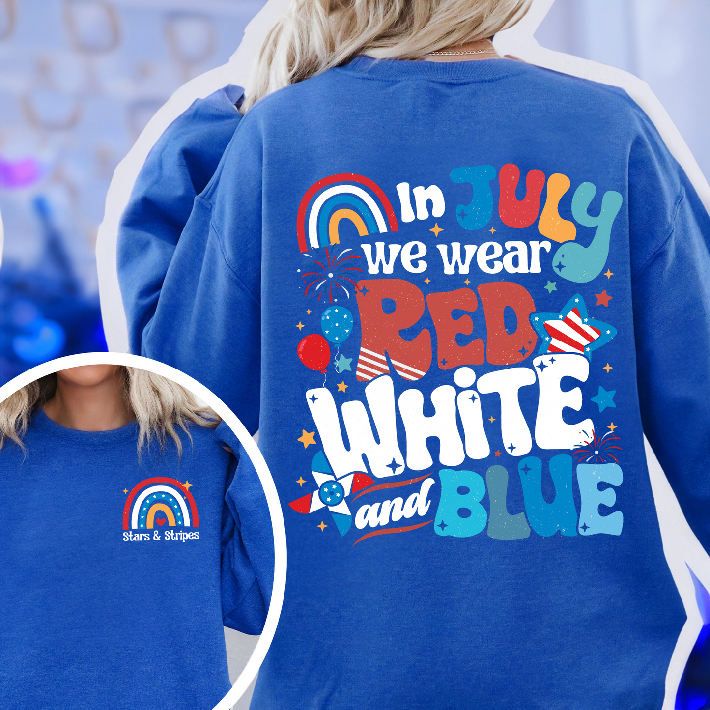Firecracker Sweatshirt For 4th Of July, Stars And Stripes Sweatshirt, Red White And Blue, Cute 4th Of July, Usa Sweatshirt, Patriotic Sweatshirt